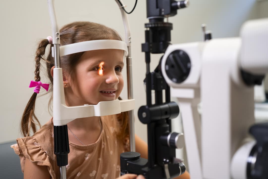 Child Getting Eye Exam